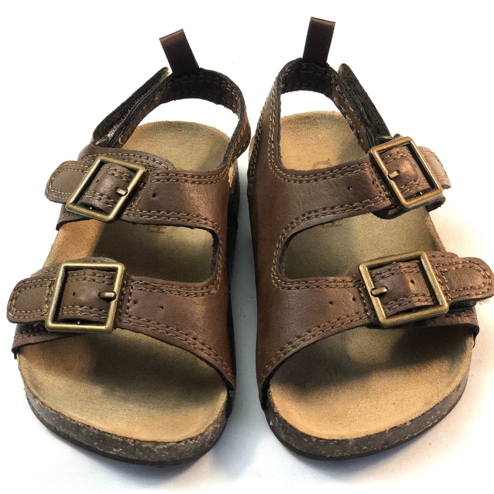 Oshkosh B’Gosh Brown Toddler Sandals Boy’s Size 7